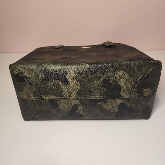 NWT Coach CV953 City Tote Bag In Signature Camo Print - Picture 6 of 6